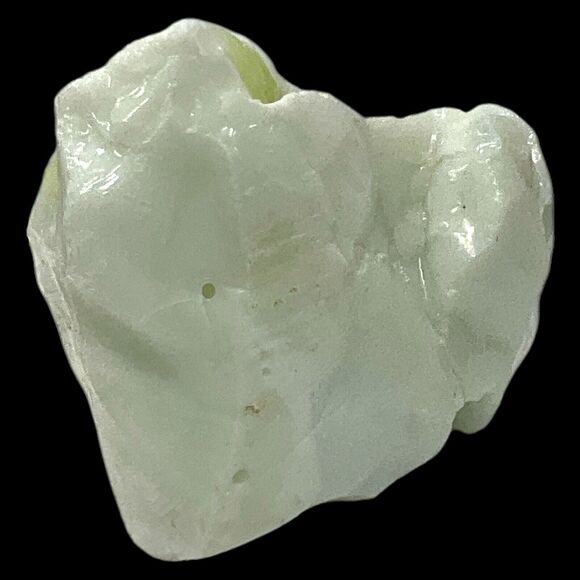 Custard Vaseline Art Glass Cullet Glowing Uranium Manganese Slag Glass #5GX6 - Picture 3 of 7